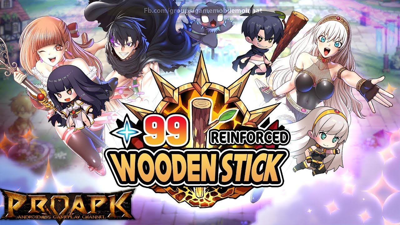 +99 Reinforced Wooden Stick Gameplay Android / iOS (ENGLISH)