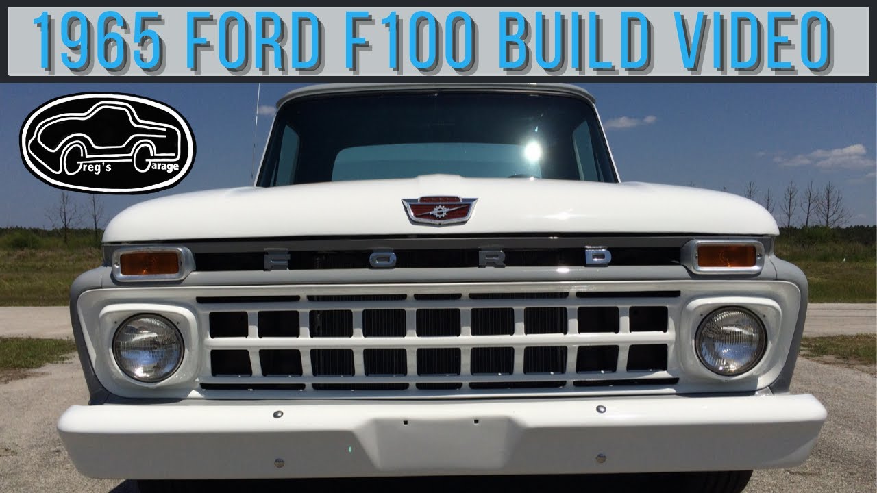 1965 F100 BUILD 2nd (with burnout)