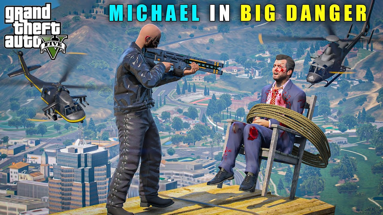 GTA 5 : MICHAEL PRESIDENT IN BIG DANGER || BB GAMING