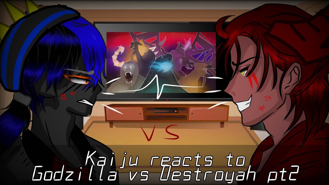 Kaijus Reacts To Godzilla vs Destroyah pt2 || animation by: @slick4785 || Lazy at the end ._. ||