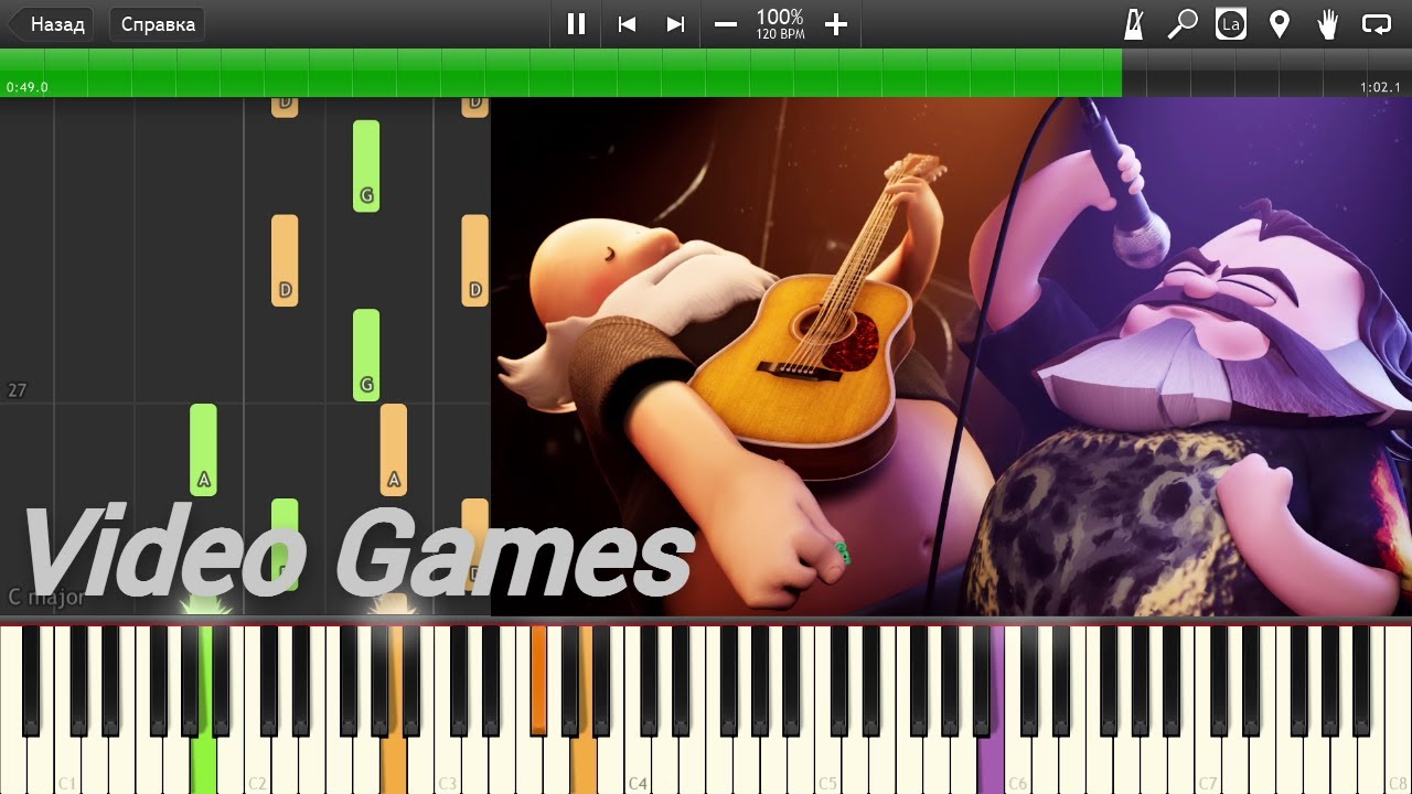 Video Games - Piano Tutorial / Cover - Tenacious D
