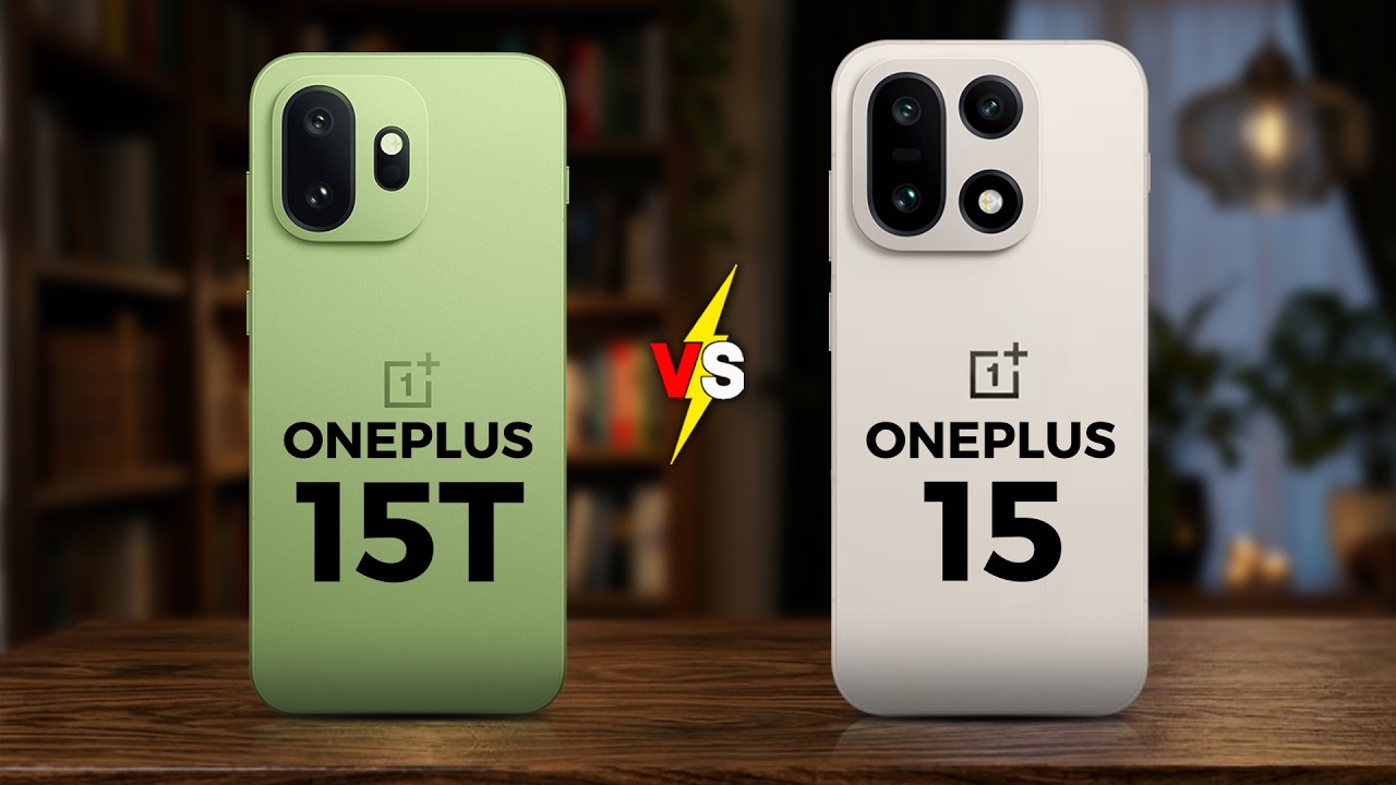 OnePlus 15T VS OnePlus 15 | The Real Differences!!