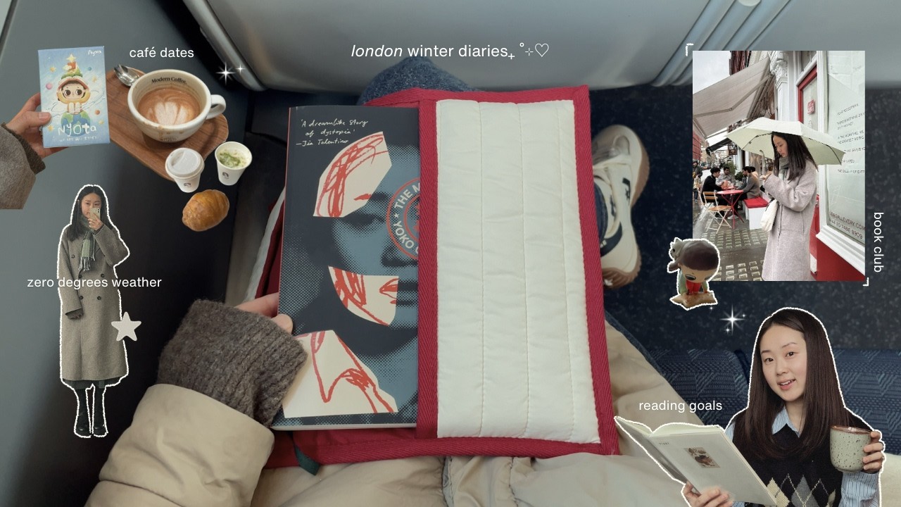 winter in london *｡☃︎𓏲 my 2026 reading goals, recent reads & january book club with friends