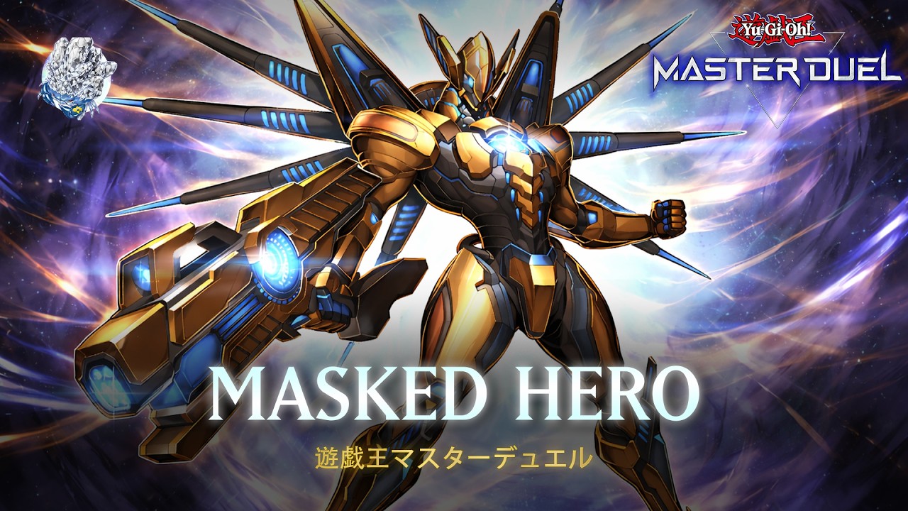 Masked HERO - Masked HERO Atomic / Generation of Bravery  | Yu-Gi-Oh! Master Duel