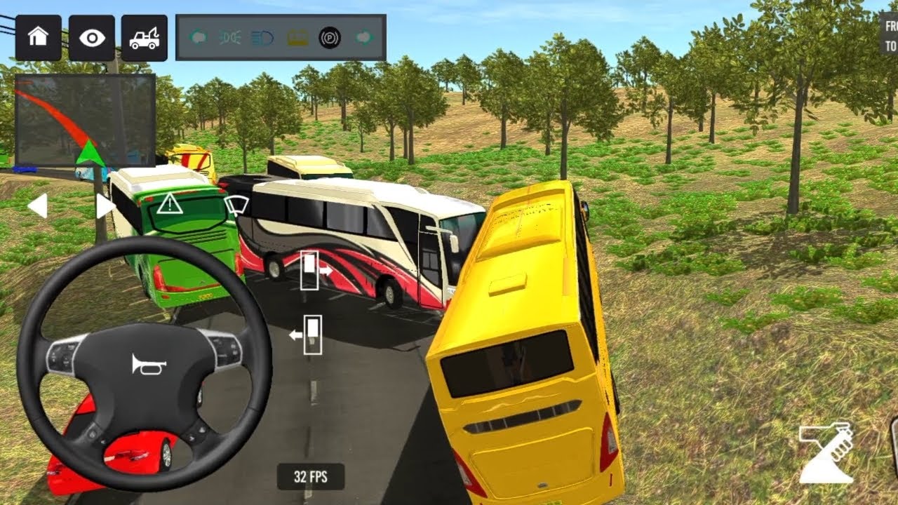 Indonesia Bus Simulator 💥🚌|| New Coach Bus Simulator Part -1 Android Gameplay 