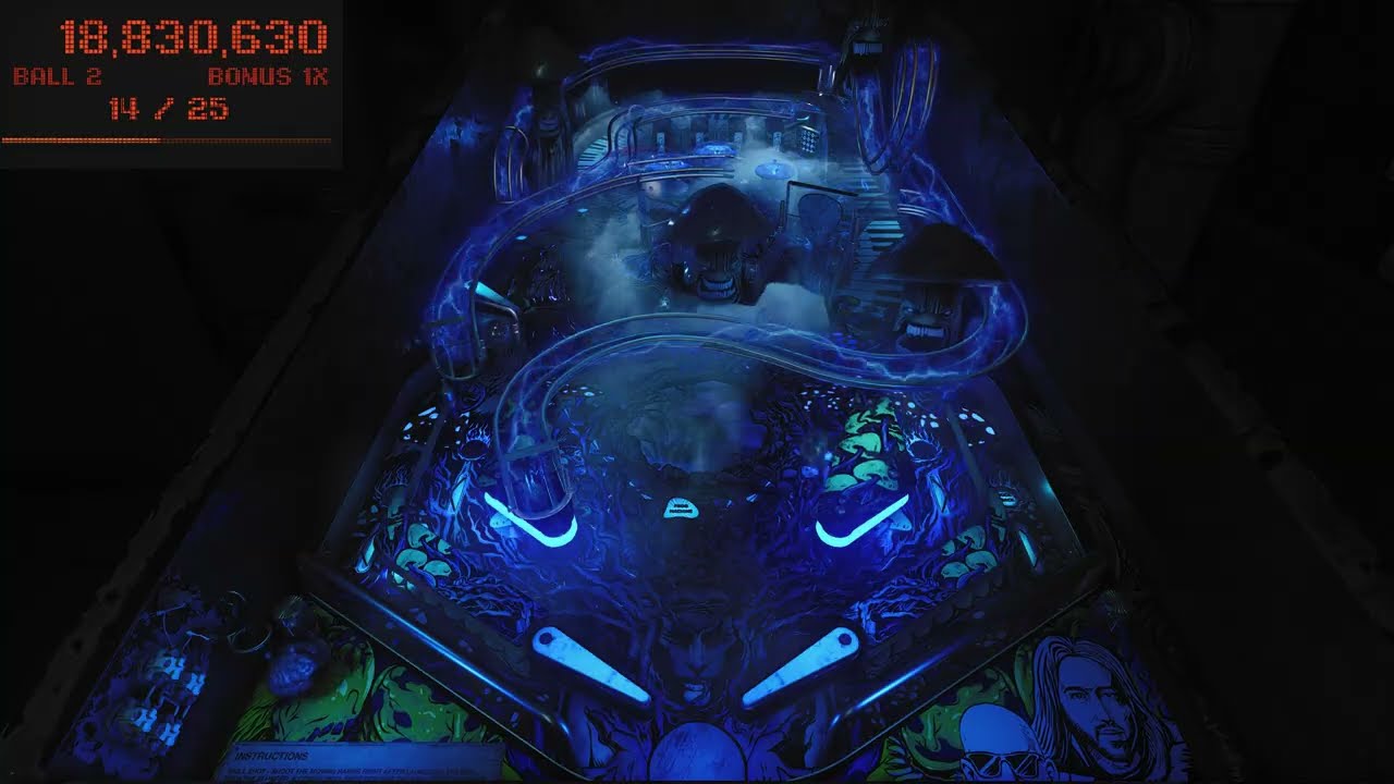 Infected Mushroom Pinball Lightweight Mode full run