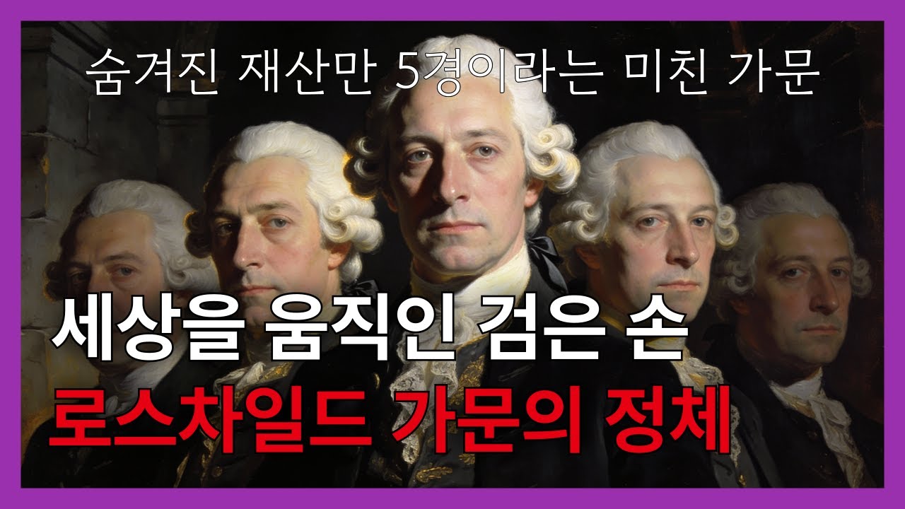 🌙 숨겨진 재산만 5경이라는 미친 가문, 로스차일드｜ 잠들기 전, 이야기