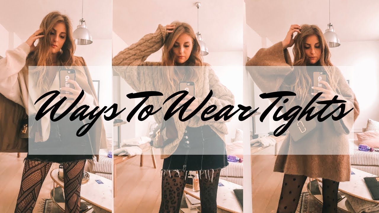 Winter Lookbook | 5 Ways To Wear Tights | Sinead Crowe