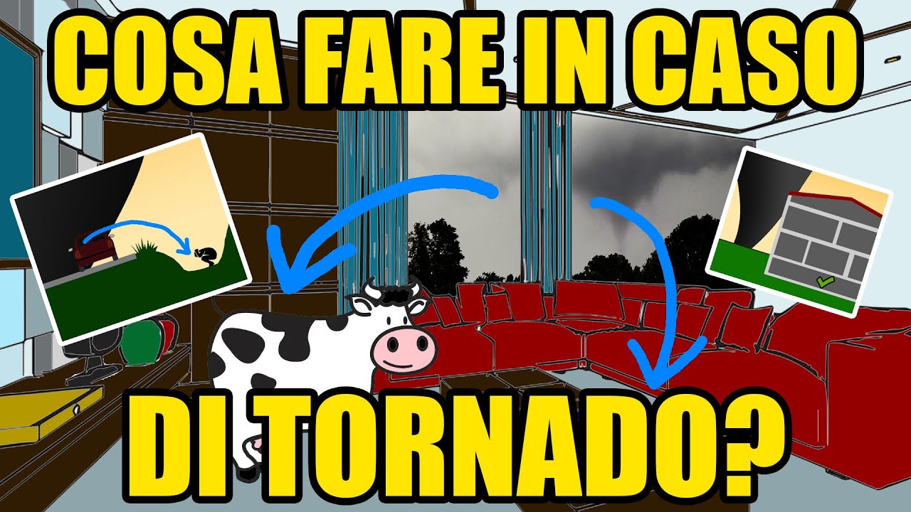 Cosa fare in caso di tornado [IL MONDO DEI TEMPORALI]