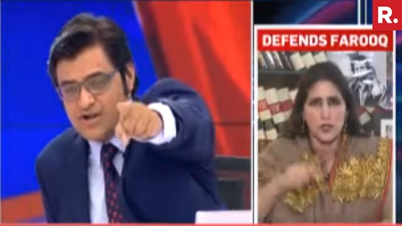 Arnab Goswami Vs Shabnam Lone | DreamOnFarooq