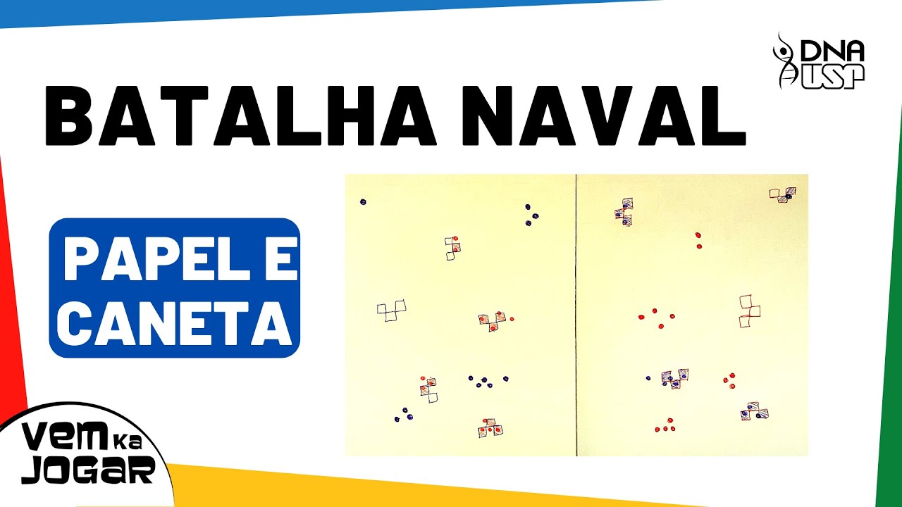 COMO JOGAR BATALHA NAVAL DE UM JEITO DIFERENTE - JOGO DE PAPEL E CANETA