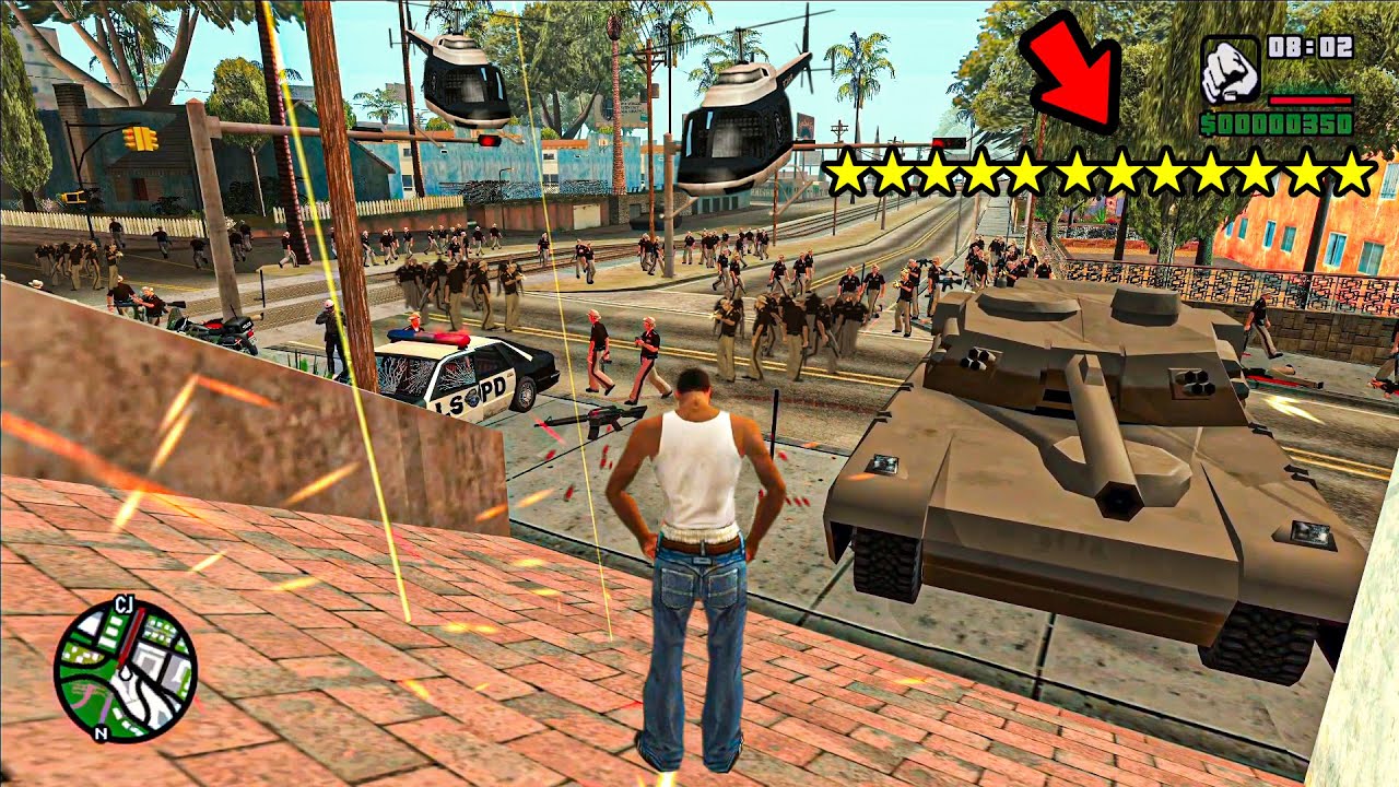 Sobrevivendo a 12 ESTRELAS DE PROCURADO NO GTA - O QUE ACONTECE?