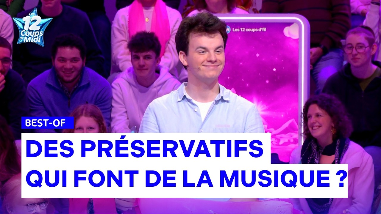 La question coquine du jour… des préservatifs musicaux ? 🎶 | Best-of | Les 12 Coups de Midi