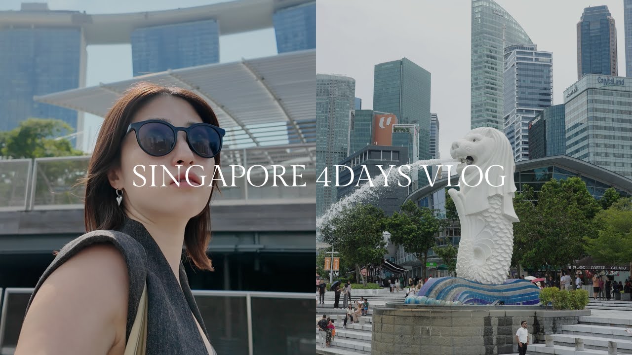 Singapore Trip Vlog🪷| 3泊6日でグルメ&買い物&観光、体力限界まで妥協しないフルコース！