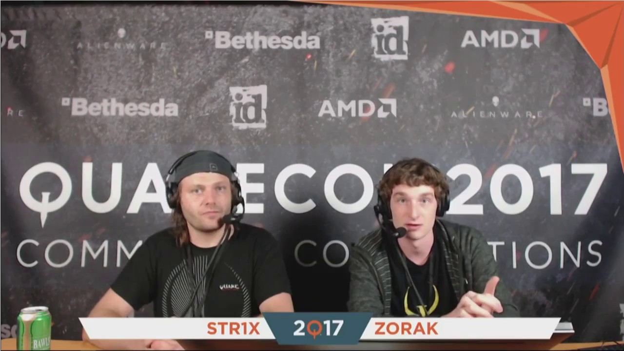 QuakeCon 2017: David vs pthy Quake 2 grand final (twitch stream with commentary)