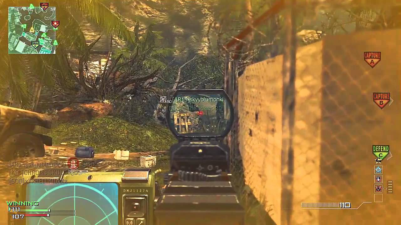 MW3 - G36C M.O.A.B | Village C Flag Tips (Modern Warfare 3)