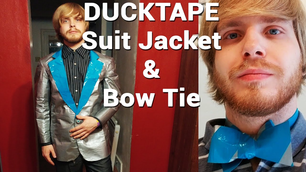Make a Ducktape Suit Jacket and Bow Tie