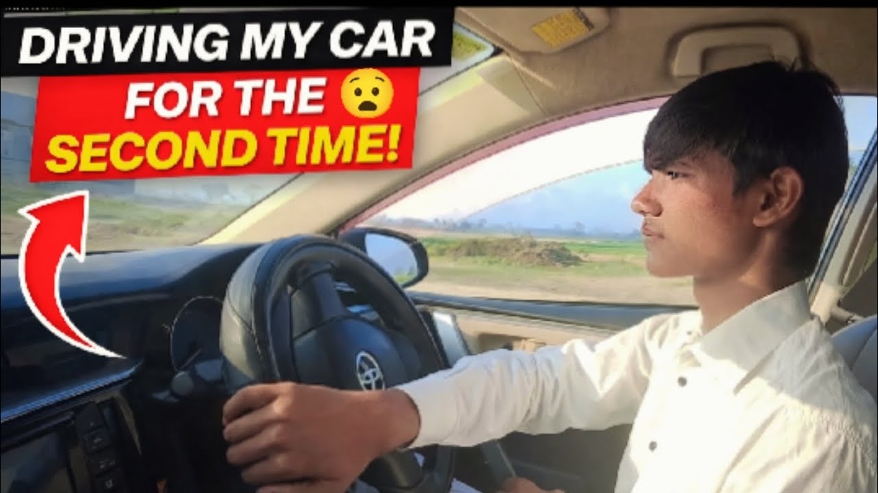 Second Time Driving a Car in Ramadan Kareem | My Driving Vlog 🚗🌙