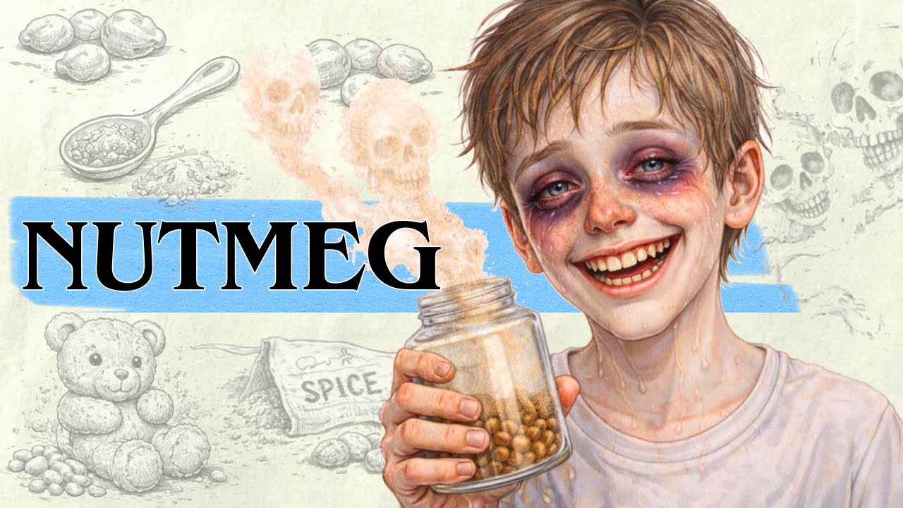 The HORRIFYING Fate of a Nutmeg High Addict | Boring History For Sleep