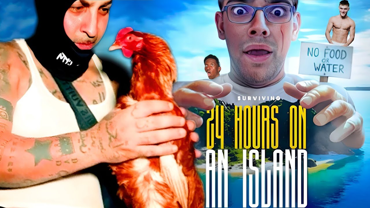 🔴 Mo deen x Ed Matthews x N3on - 24 HRS ON A DESERTED ISLAND ( Full Stream ) N3on GETS A 404 BANNED