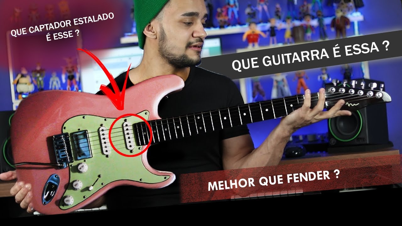 Guitarra de Luthier bate de frente com Fender e Suhr ? Captador Dimarzio area 58 e paf 36 é bom ?