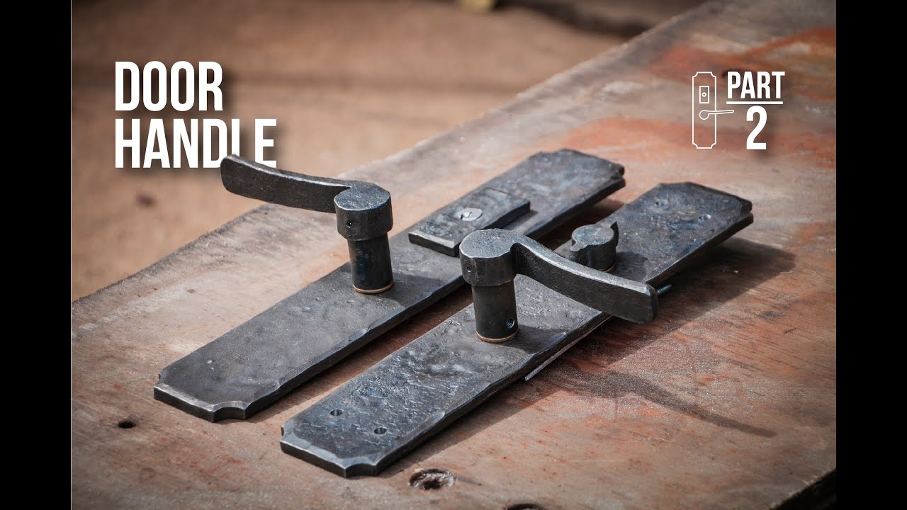 FORGED DOOR HARDWARE - I didn't even make one wrong part this time! NOT! Haha! (facepalm)