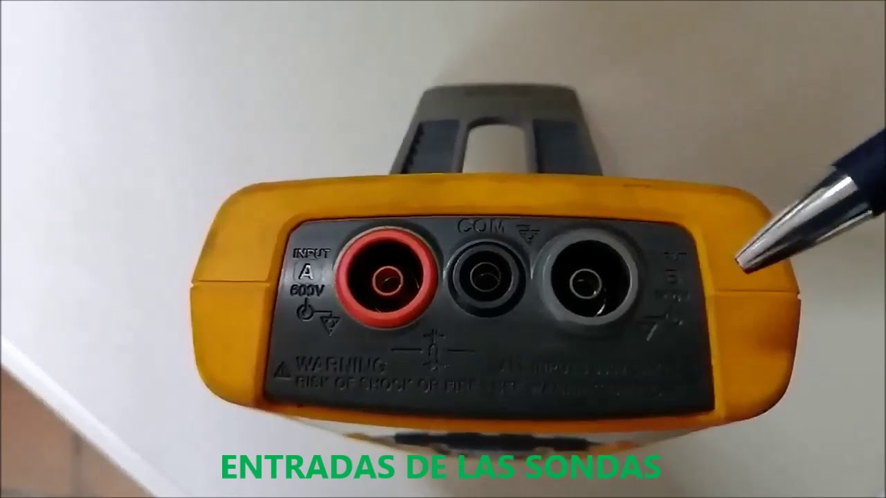 OSCILOSCOPIO FLUKE  (PARTE1) FUNCIONES BÁSICAS PARA AUTOMOCIÓN