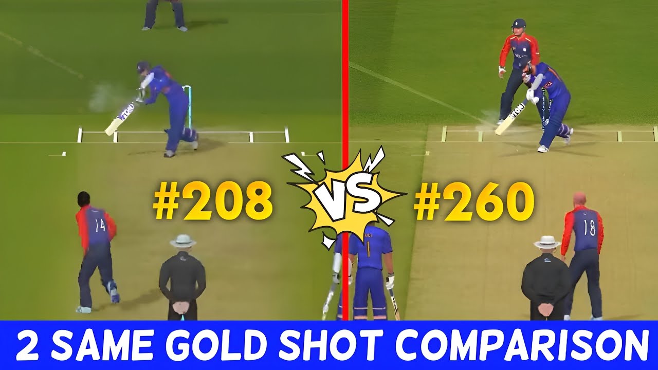 #𝟮𝟬𝟴 𝗩𝗦 #𝟮𝟲𝟬 𝗚𝗢𝗟𝗗 𝗦𝗛𝗢𝗧 𝗖𝗢𝗠𝗣𝗔𝗥𝗜𝗦𝗜𝗢𝗡 🏏 || 𝗪𝗛𝗜𝗖𝗛 𝗪𝗔𝗦 𝗕𝗔𝗧𝗧𝗘𝗥 🤔 || 𝗘𝗫 𝗢𝗙 𝗖𝗥𝗜𝗖𝗞𝗘𝗧 ||