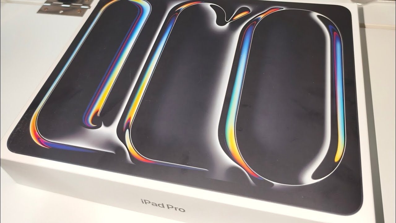 IPad Pro(M5)13 inch Nano-texture （immersive unboxing video)