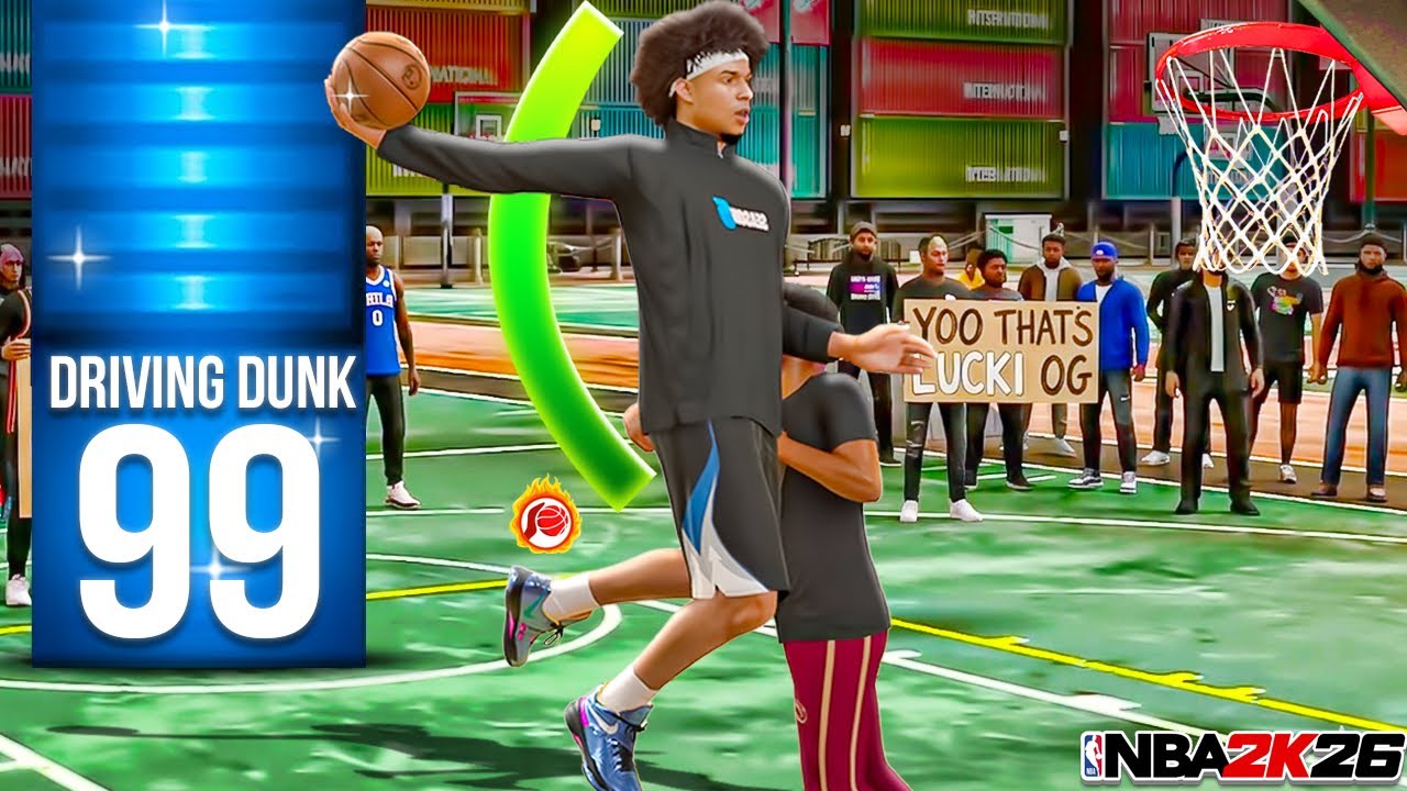 99 Driving Dunk&hellip; But The BAG Is DIFFERENT | ENDGAME 6&rsquo;8&rdquo; DEMIGOD BUILD/ANIMATIONS