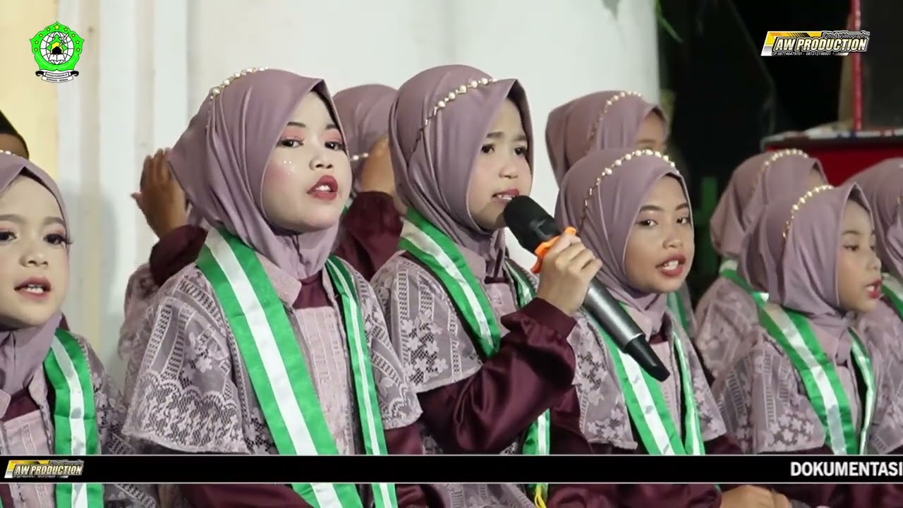 Prosesi Wisuda TPQ B Akhir Sanah & Muwadda'ah Madin Miftahul Ulum Kongsi 2025