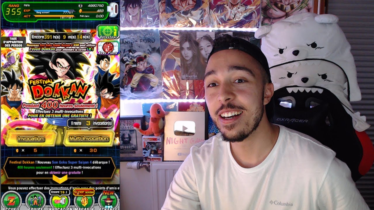 🔴LIVE INVOCATION SSJ4 LR : LE  MEILLEUR LIVE DE MA VIE ! 4 ANS DOKKAN BATTLE