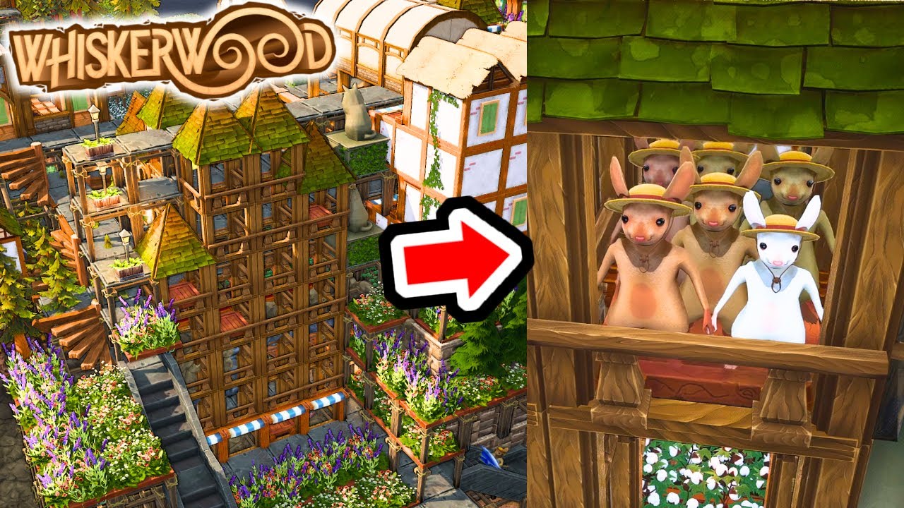 【革命】エレベーターで地下労働施設への通勤が爆速化しました！#4│Whiskerwood│ウィスカーウッド