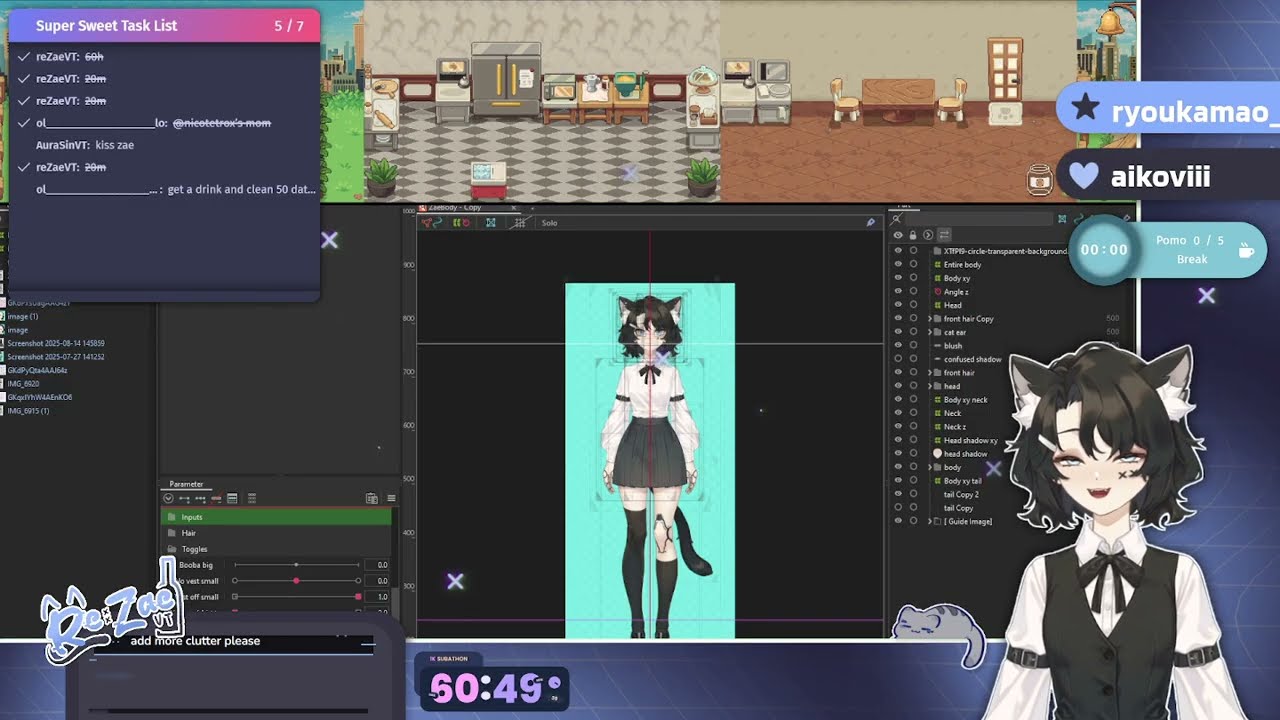 Toggle rigging and cafe creating | Co-working/Art | September 24, 2025
