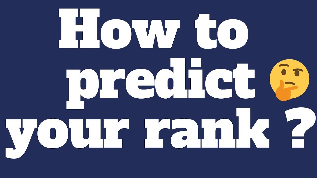 How to Predict your Rank? - Know your NEET Rank |NEET Preparation Tips| NEET 2020 2021
