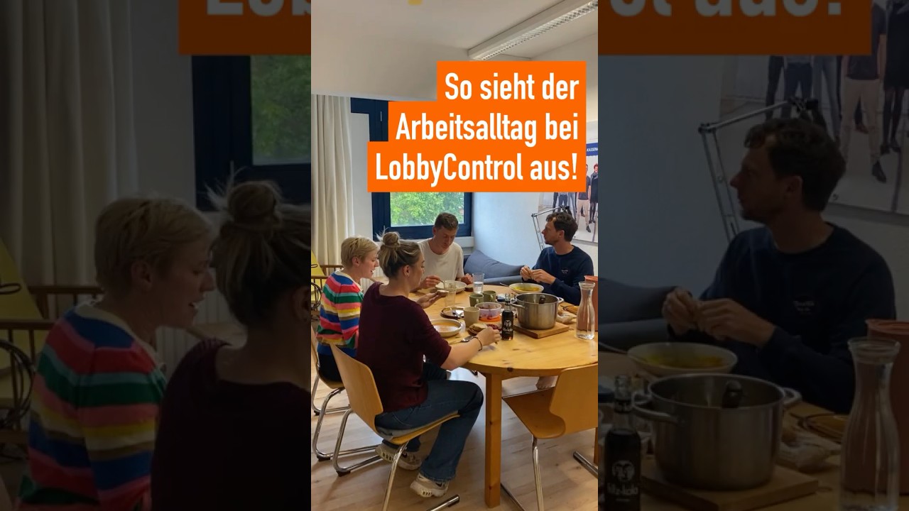 So sieht der Arbeitsalltag bei LobbyControl aus&hellip; 😉