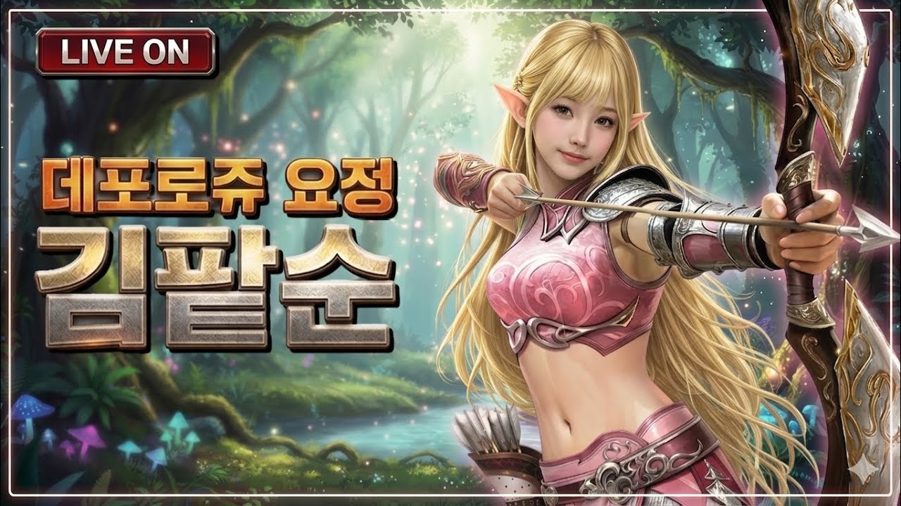 리니지클래식 김팥순 테스트방송