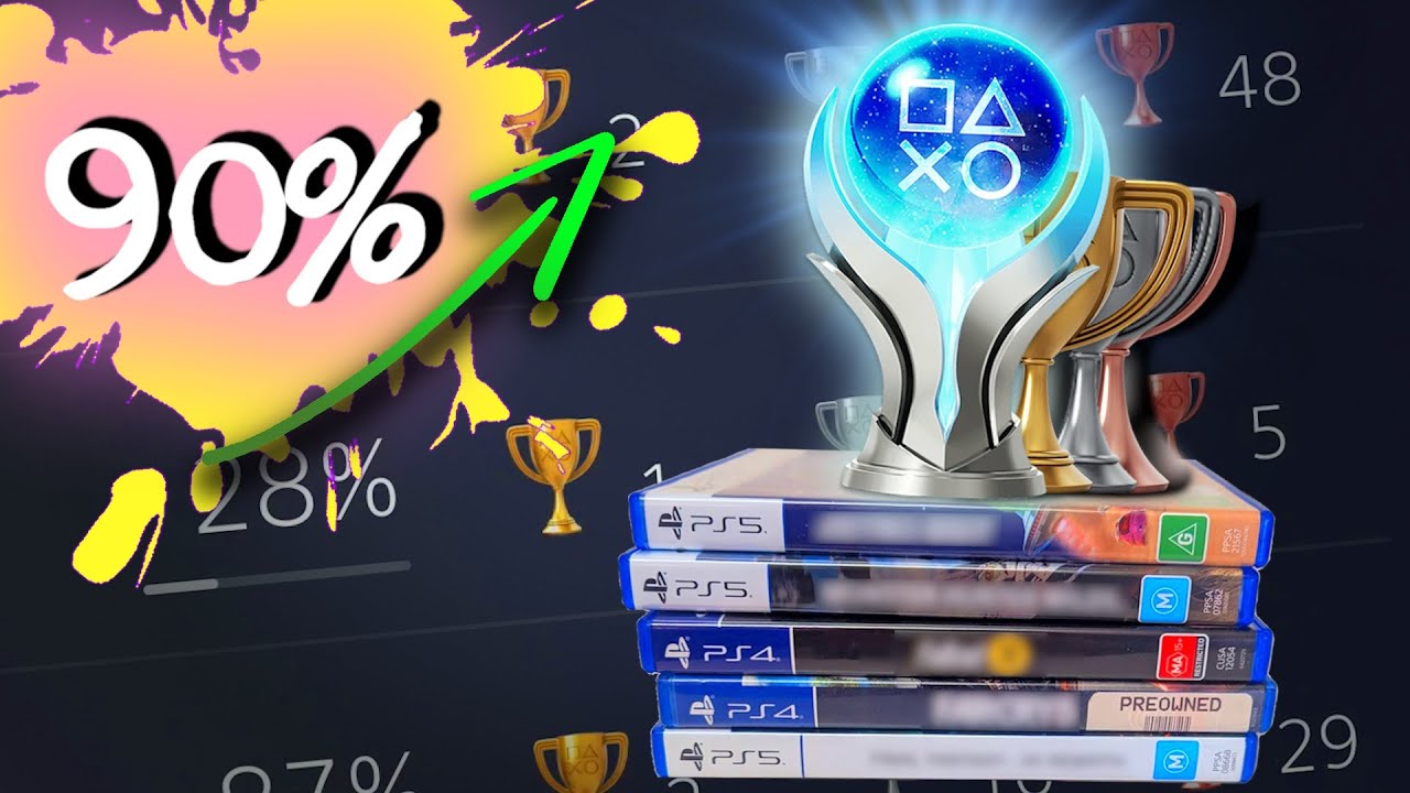 Очистка трофеев | 90% от общего числа PSN-профилей