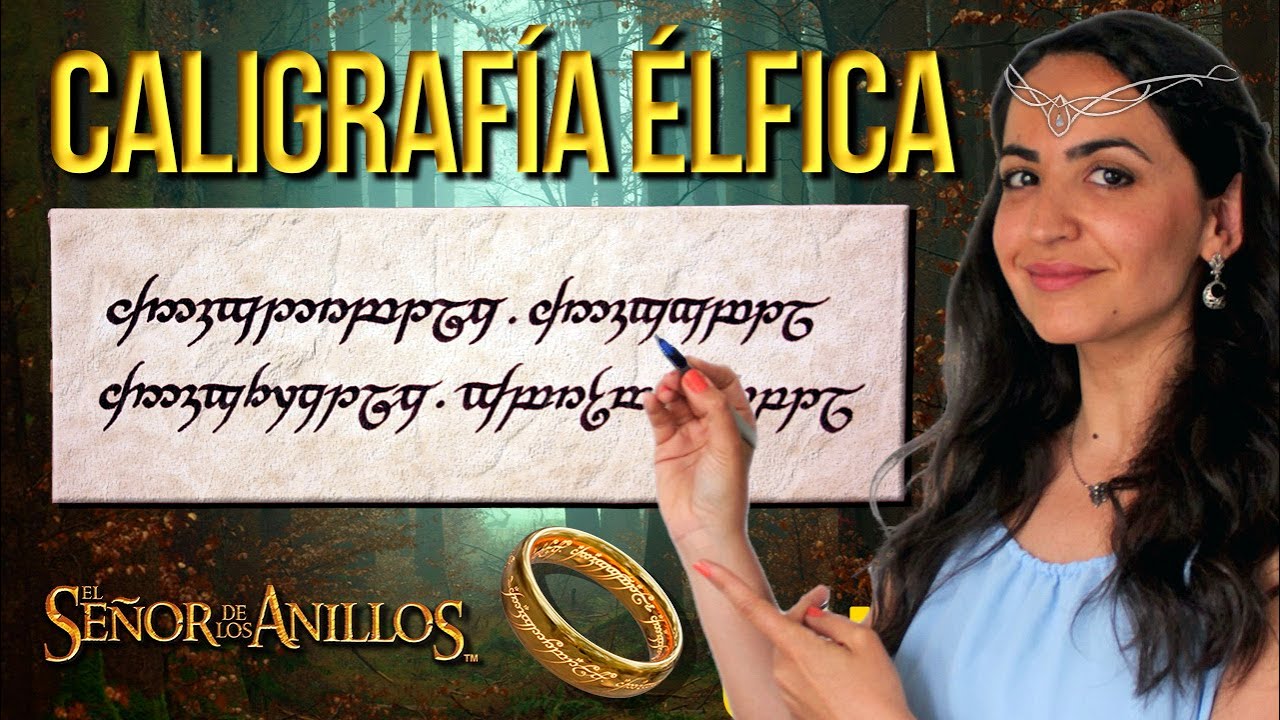 🧙‍♂️ CALIGRAFÍA ÉLFICA: APRENDE a ESCRIBIR el ALFABETO TENGWAR (