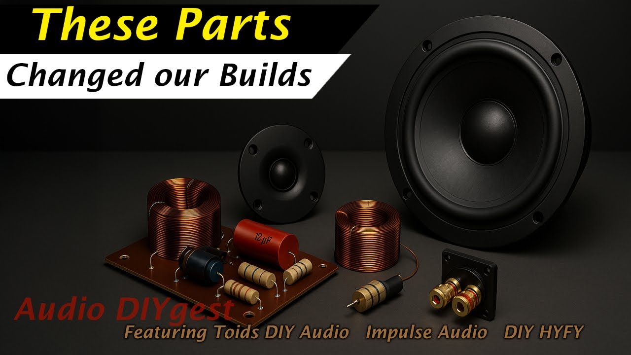 DIY Speaker Parts That Work Great