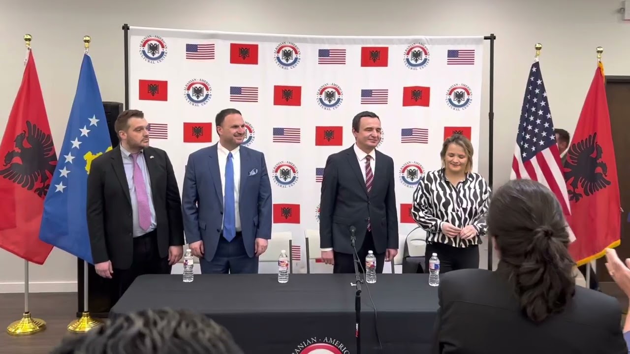 Vizita e Kryeministrit Albin Kurti n&euml; Komunitetin Shqiptar n&euml; Dallas Teksas! 11.05.2022