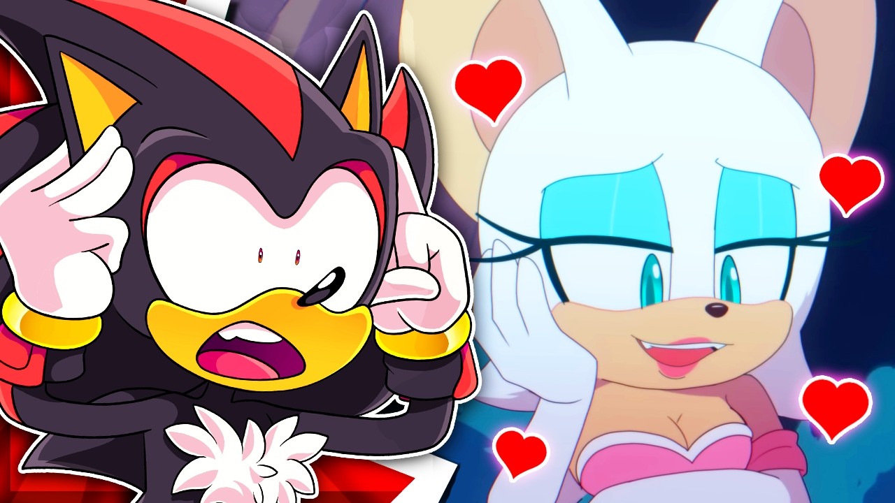 Шэдоу реагирует на то, что Руж любит Наклза?! Мультсериал — SONIC VAC #2!