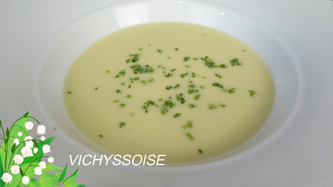 FRANCIA PÓRÉHAGYMA-KRÉMLEVES 🧅🍲 (Vichyssoise) - SPANYOL FALATOK ANGELLEL
