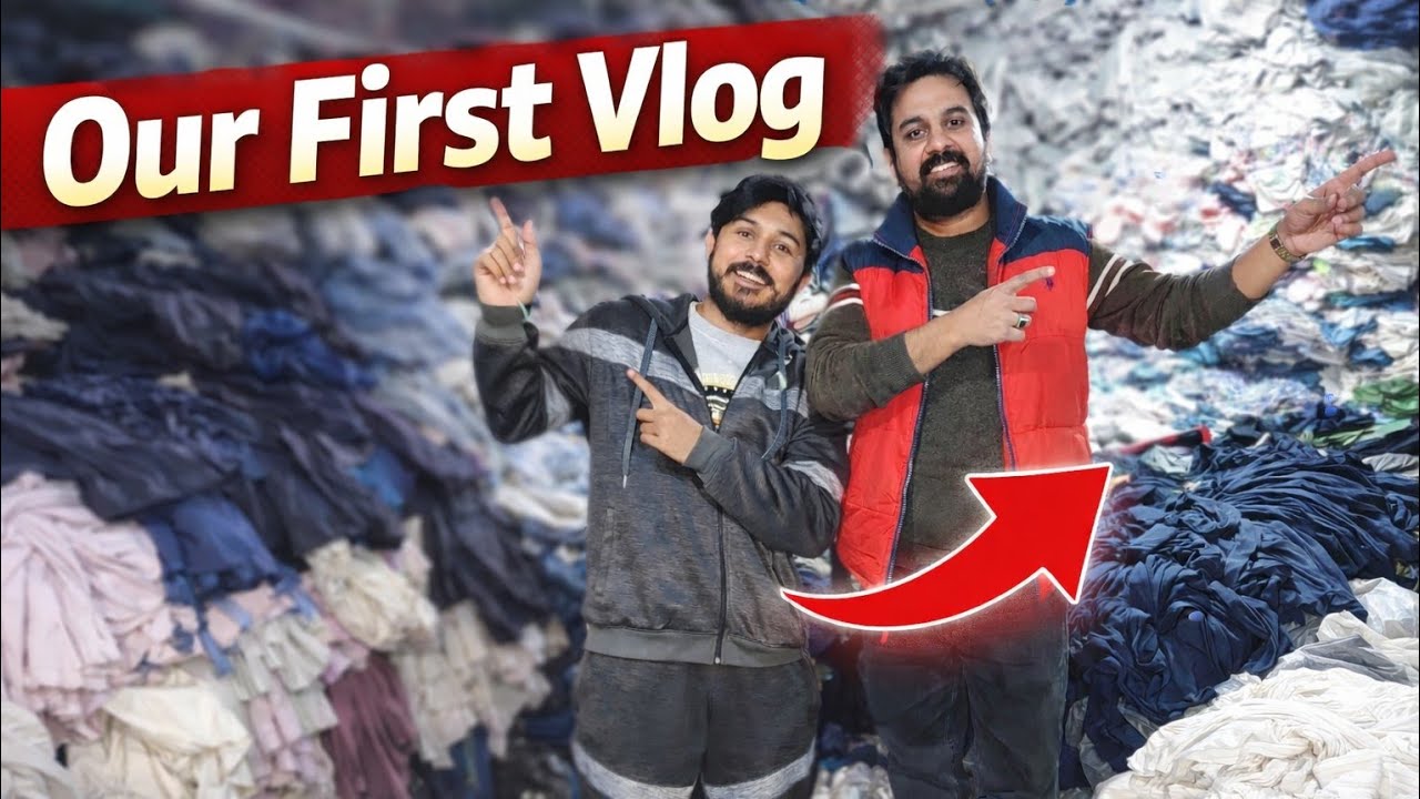 Our First Vlog | Itna Bara Garments Stock 😱 | Anwa Vlogs |