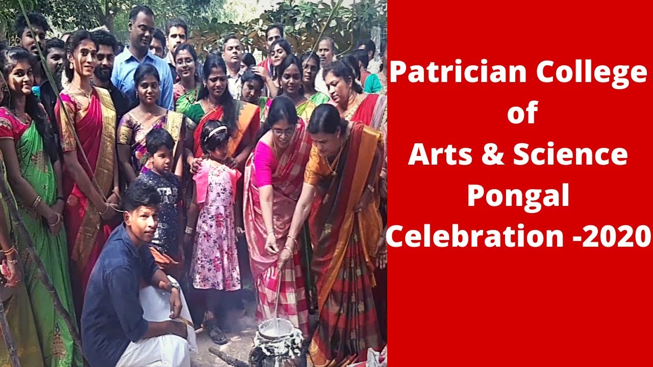 Patrician College of Arts & Science Pongal Celebration -2020
