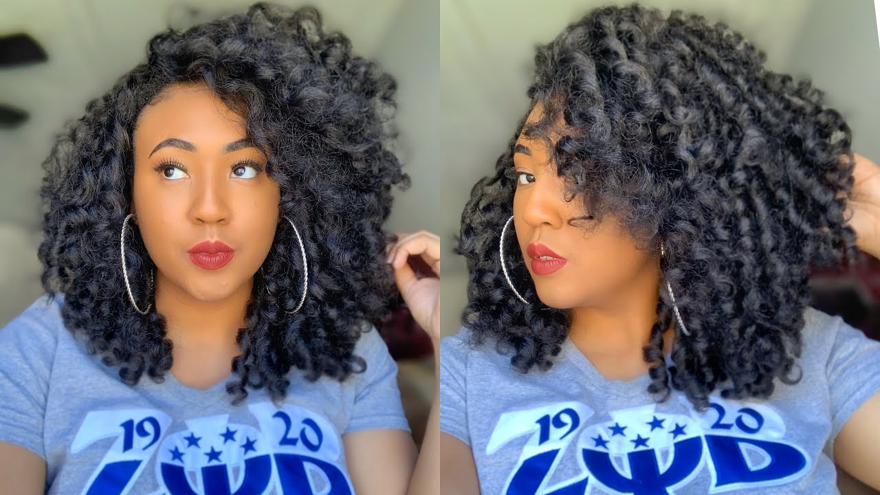 Sensationnel Instant Weave Money Maker Half Wig | Naturally Textured Wigs! What is Your Vote!