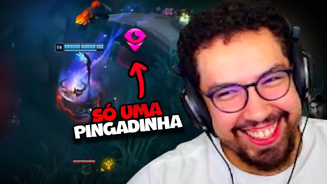É SÓ PINGAR QUE ELE TILTA! KKKKKKKKKKK