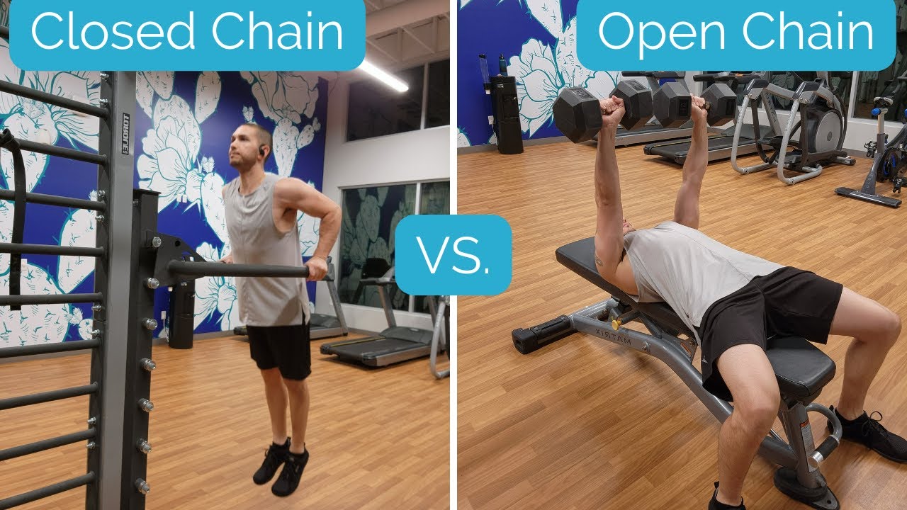 Closed Chain vs. Open Chain Exercises. Why You Should Do Both.