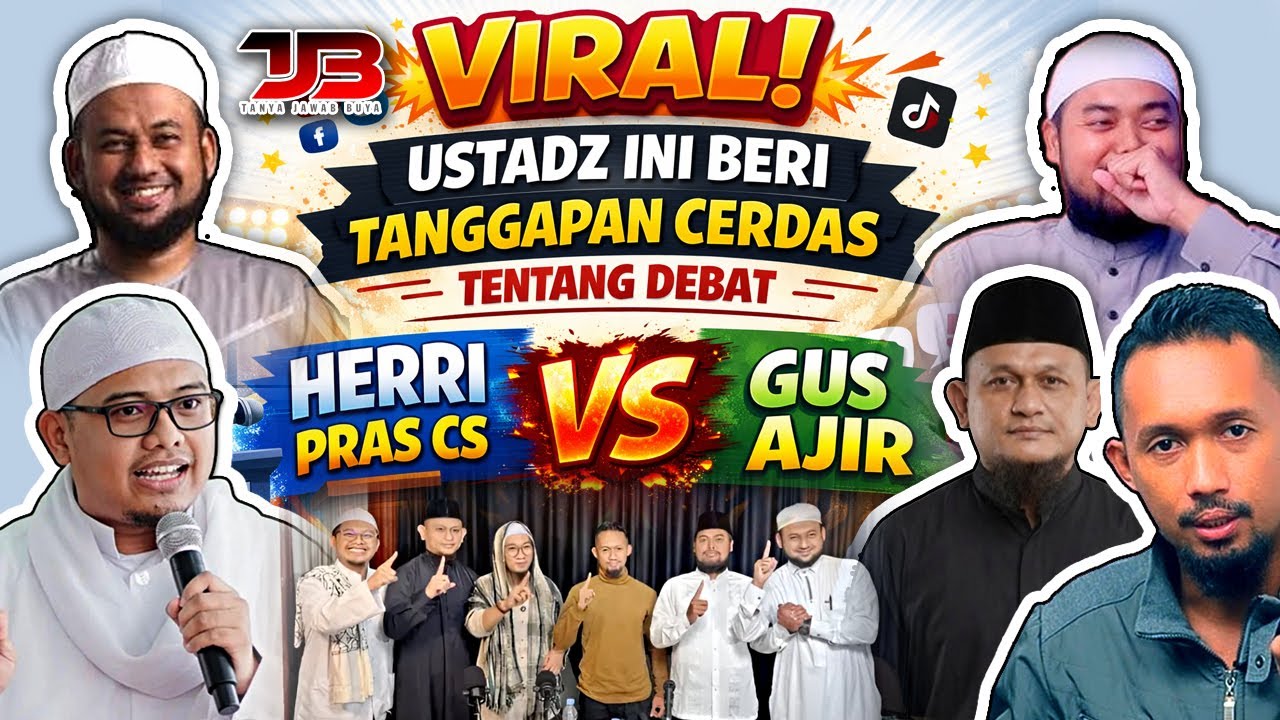 VIRAL! Ustadz Ini Beri Tanggapan Cerdas Tentang Debat Herri Pras Cs VS Gus Ajir | Ustadz M. Ridwan