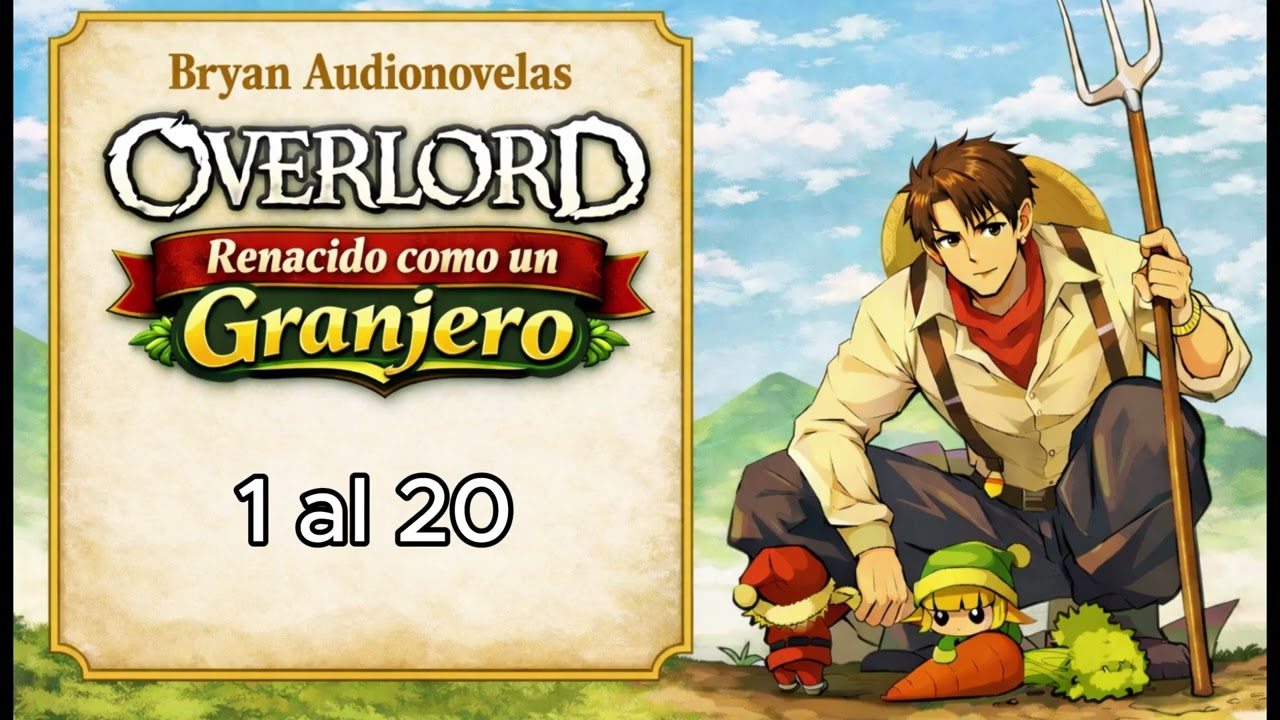Overlord: Renacido como un granjero normal 40 años antes de la llegada de Nazarick 1 al 20